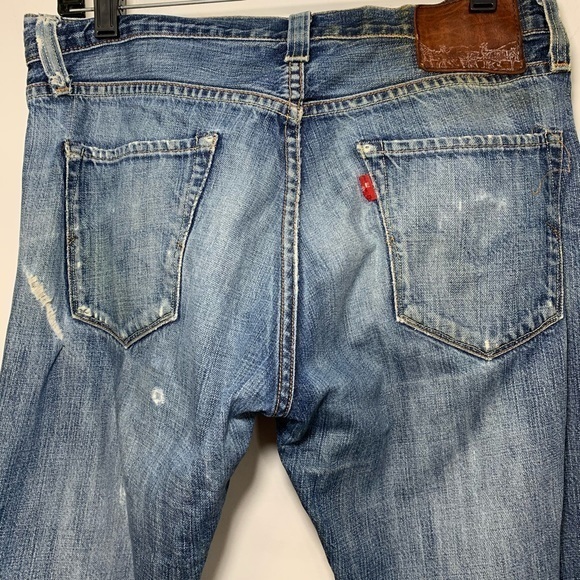 Levi’s capital E hesher straight distressed jeans - Picture 5 of 8